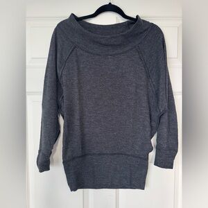We The Free Charcoal Gray Sweater